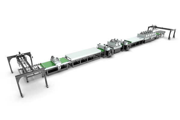 Řešení UV lakovacího stroje