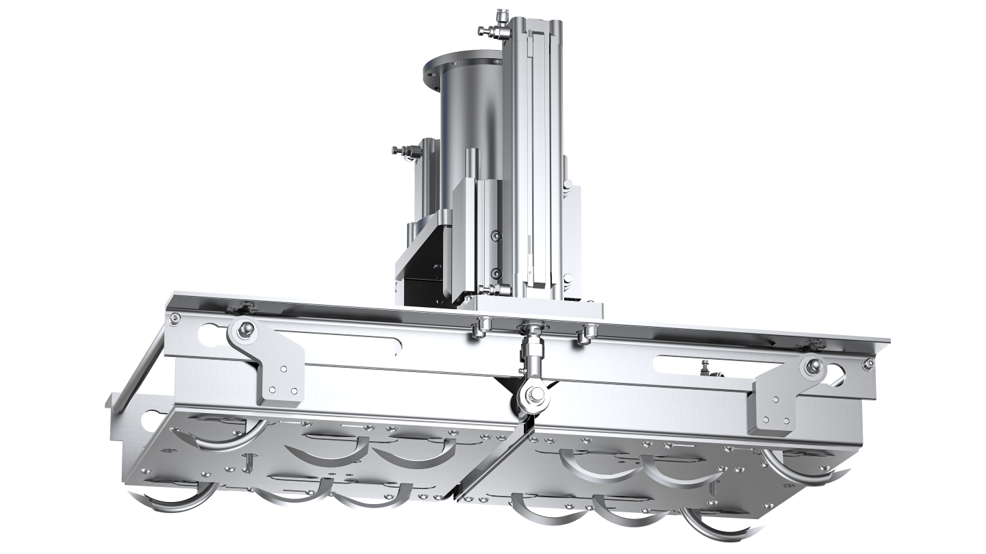 stroj na vykl&aacute;d&aacute;n&iacute; pytlů